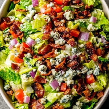 Ruth's Chris Chopped Salad featuring fresh vegetables and vibrant colors