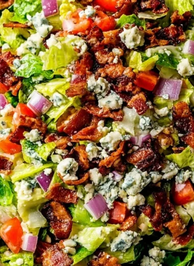 Ruth's Chris Chopped Salad featuring fresh vegetables and vibrant colors