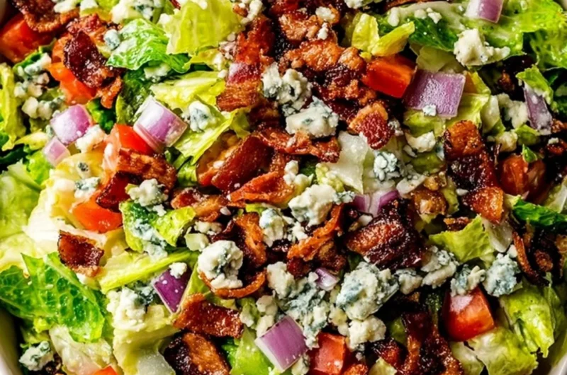 Ruth's Chris Chopped Salad featuring fresh vegetables and vibrant colors