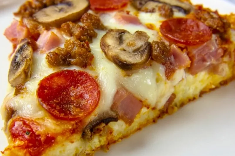 Delicious pizza from Where's The Crust Pizza showcasing fresh toppings and crust.