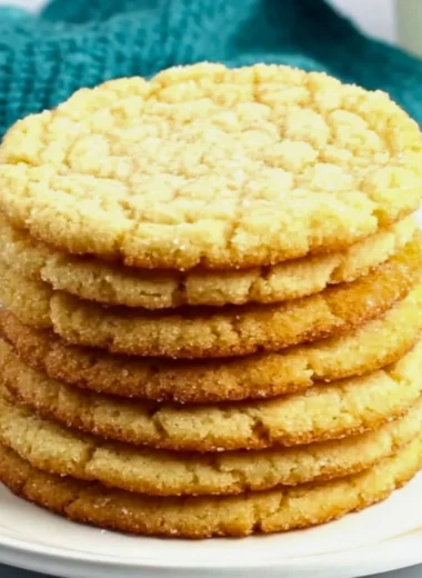 Deliciously soft and sweet sugar cookies ready to enjoy.