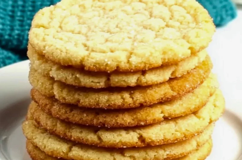 Deliciously soft and sweet sugar cookies ready to enjoy.