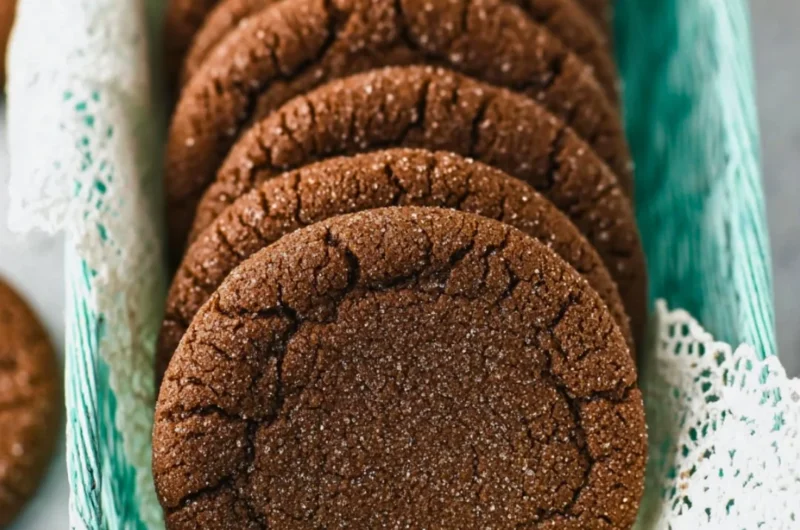 Desserts featuring delicious Chocolate Sugar Cookies on a baking tray