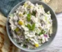 Cottage Cheese Chicken Salad with Banana Peppers