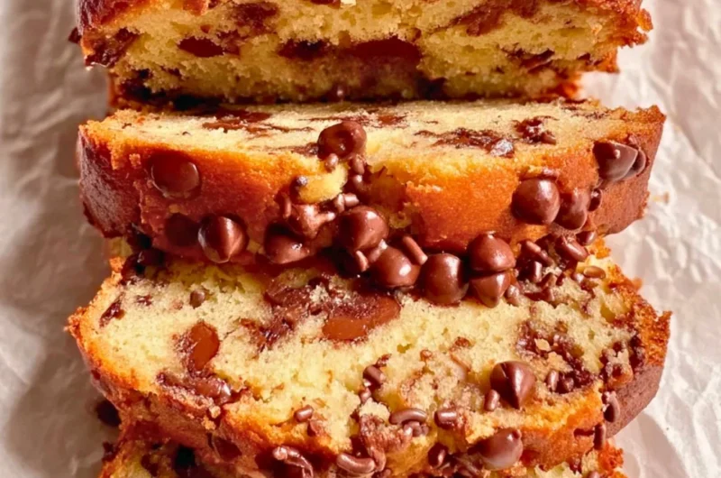 Delicious Greek Yogurt Cake topped with fresh berries and whipped cream