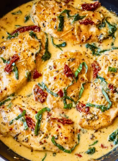 Plate of Keto Chicken and Salmon with vegetables for a low-carb meal