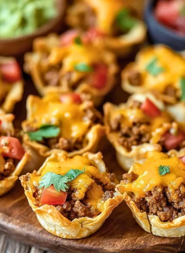 Taco Ranch Bites with spicy flavors and creamy ranch dip