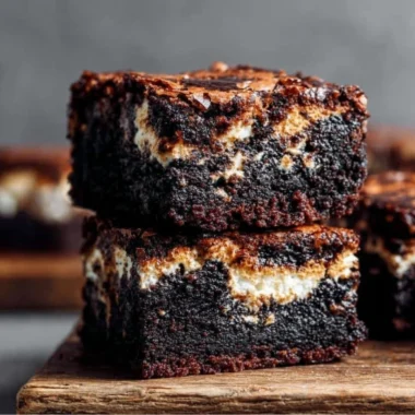 Delicious marshmallow brownies with gooey chocolate and fluffy marshmallows