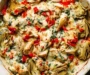 Spinach Artichoke Chicken Casserole Bake