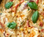 Creamy Garlic Pesto Chicken Recipe | Creamy Pesto Chicken Pasta, How to Make Creamy Pesto Chicken, Chicken with Pesto